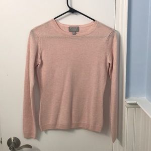 Shell Pink Cashmere Sweater